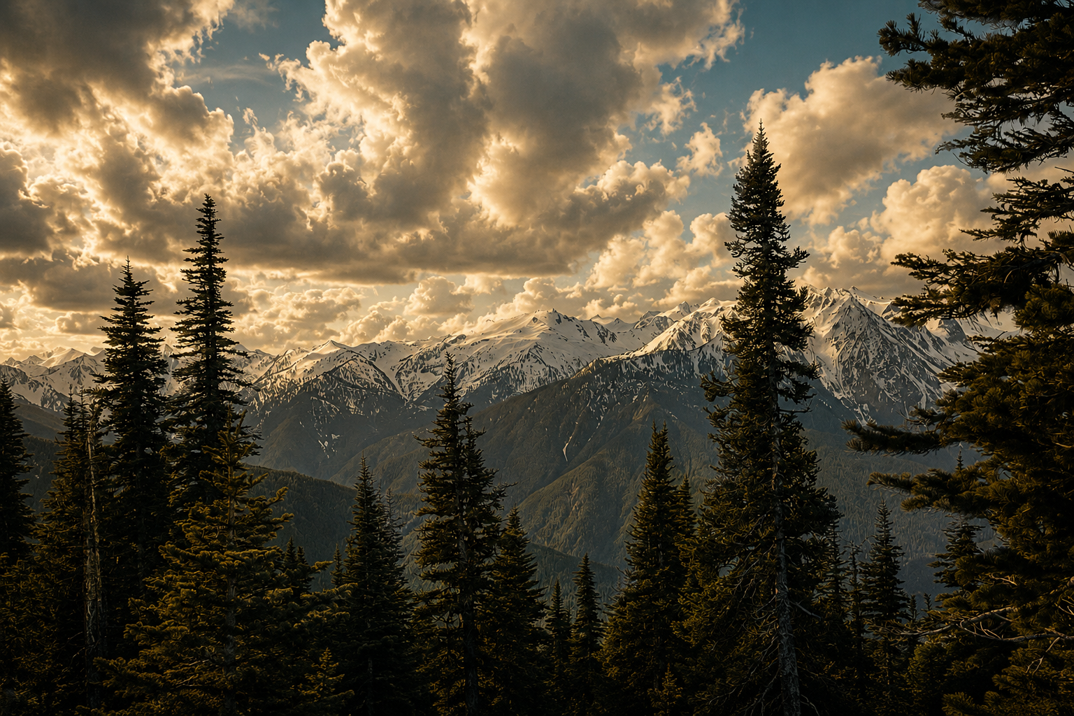 Hurricane Ridge in Olympic National Park, 60 min from Menizei