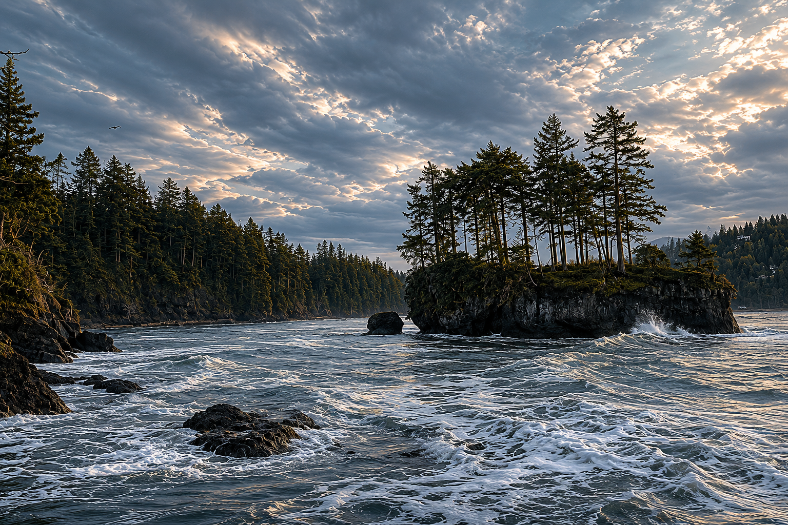 Salt Creek in Olympic National Park, 15 min from Menizei